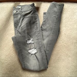 Size 0 grey jeans